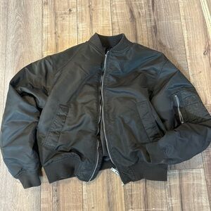 H&M Black Bomber Jacket